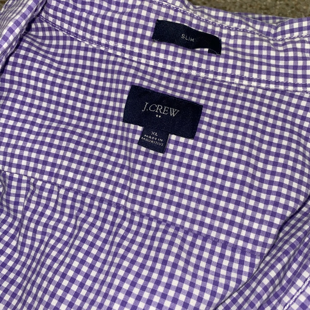 Men’s long sleeve dress shirt - J. Crew size XL slim fit - Picture 2 of 2
